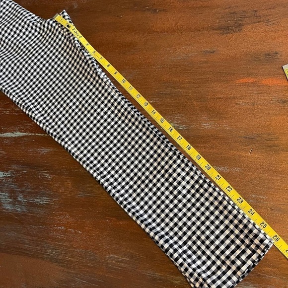 Free People Checkered Cropped Women's Pants Size 2 - Picture 10 of 10